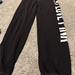 PINK Victoria's Secret Black Sweatpants